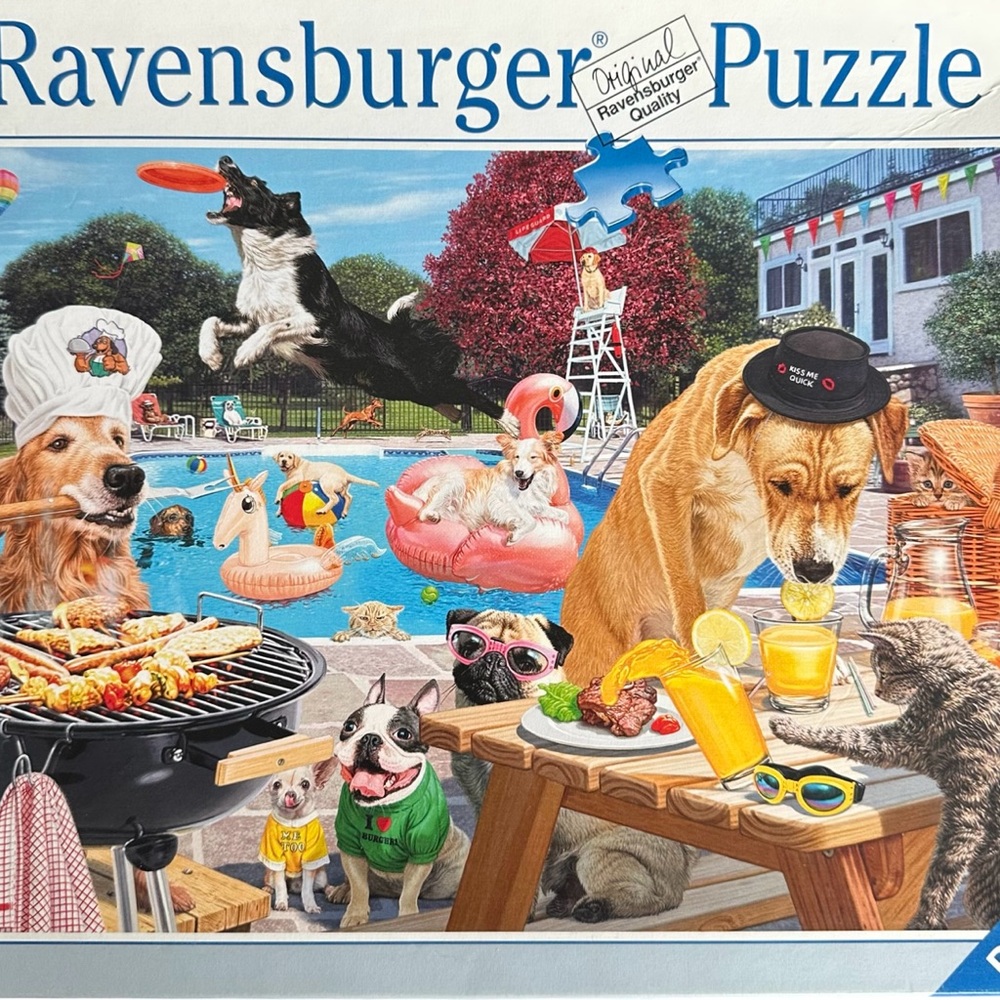 Ravensburger Dog Days of Summer 1000 piece Puzzle